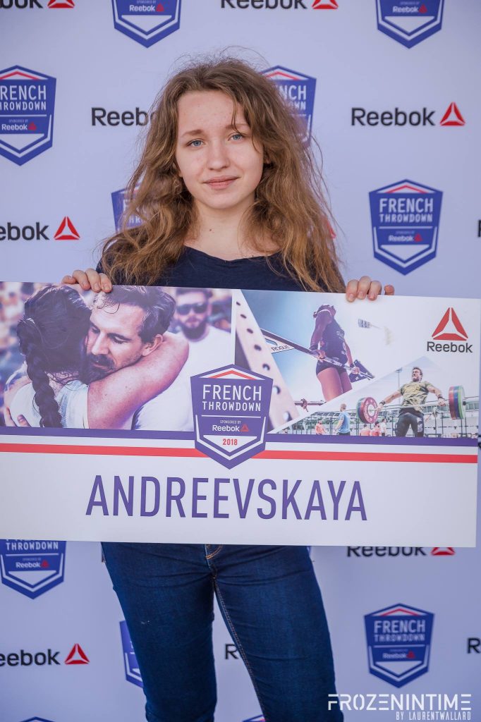 Александра Андреевская на Throwdown-2018