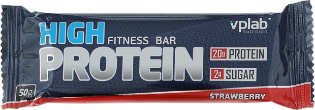 High Protein bar с клубникой