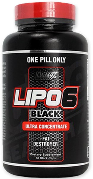 Lipo 6 Black в упаковке 60 капсул