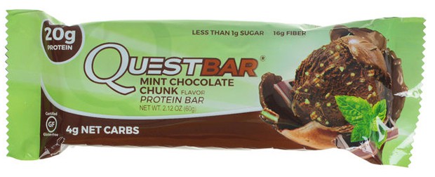 Questbar со вкусом мяты и шоколада
