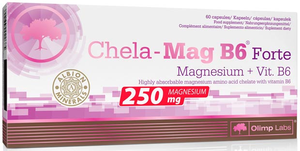 60 капсул chela-mag-b6