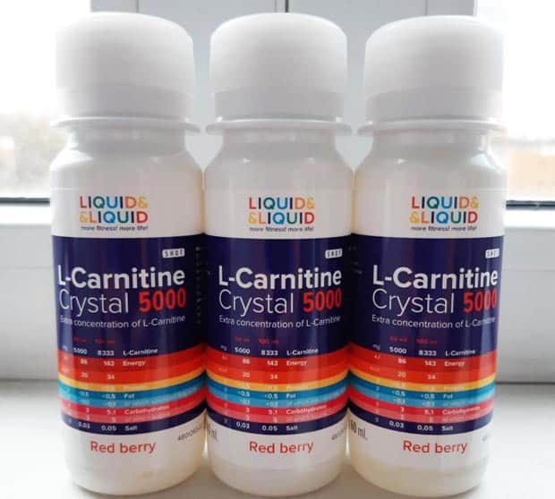 L-carnitine Liquid&Liquid Crystal 5000 3 флакончика