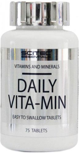 Витамины в таблетках 75 штук daily vita-min