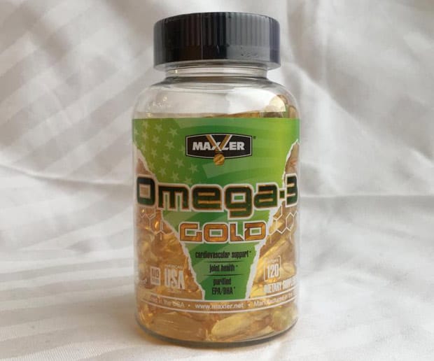 Капсулы omega 3 gold maxler