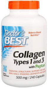 БАД с коллагеном best collagen 240 капсул