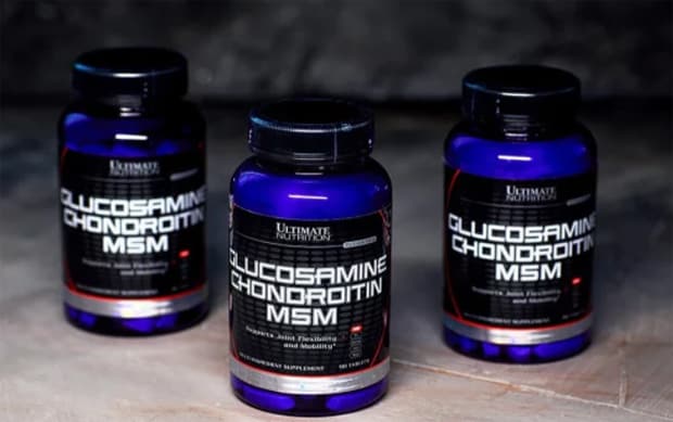 Как выглядит добавка Ultimate Nutrition Glucosamine Chondroitin MSM