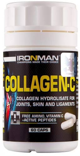 Добавка в упаковке из 60 капсул Ironman Collagen