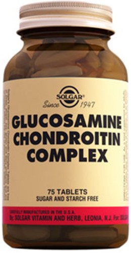 Добавка из 75 таблеток Солгар Глюкозамин Хондроитин