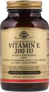 Упаковка добавки Naturally Sourced Vitamin E