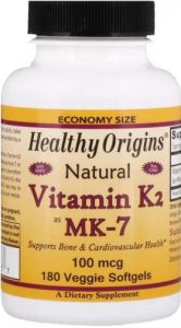 Добавка K2 as MK-7 от Healthy Origins