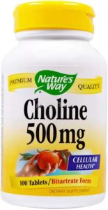 Витамин Choline от Nature`s Way