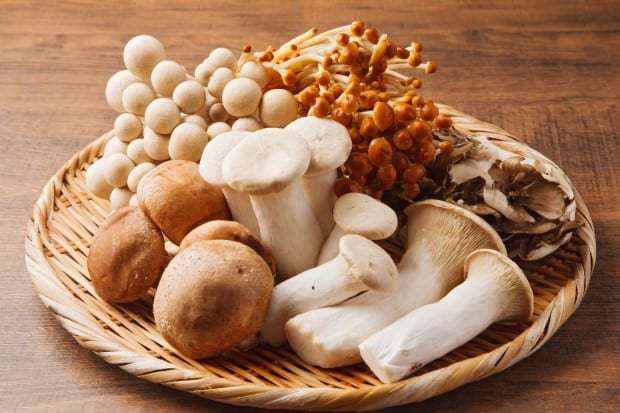 Таблица калорийности грибов