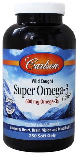 БАД Carlson Labs Super Omega-3 Gems