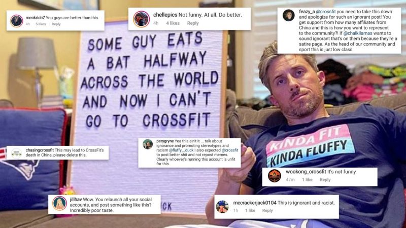 Штаб-квартира CrossFit удалила пост в Instagram