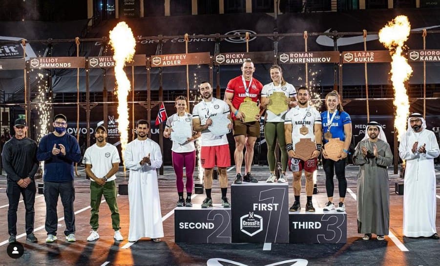Победители 2021 Dubai CrossFit Championship