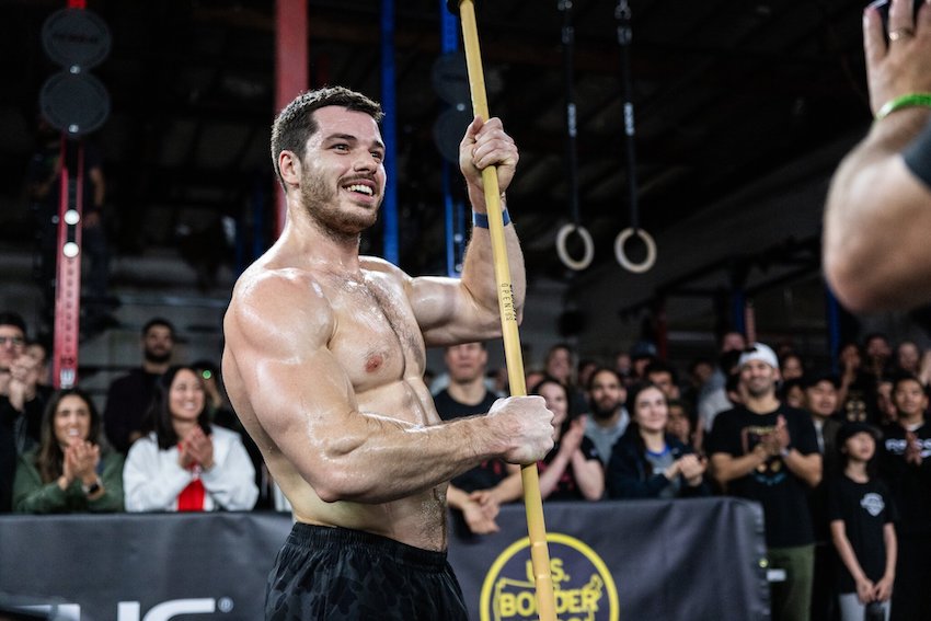 Jeff Adler with the Golden Barbell at 24.1 Announcement_0